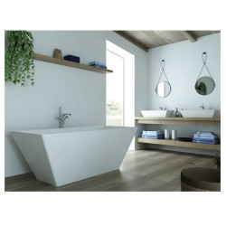 Vanna ERUNNA 1752X805mm balta+sifons hrom.