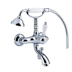 BIANCHI vannas maisītājs EUROPE ar rokas dušu, bronza krāsā BIANCHI (attēlā hroms)