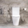 Bidetta ar magnētisko vārstu, iebūvējama sienā ar iebūves daļu, brushed nickel