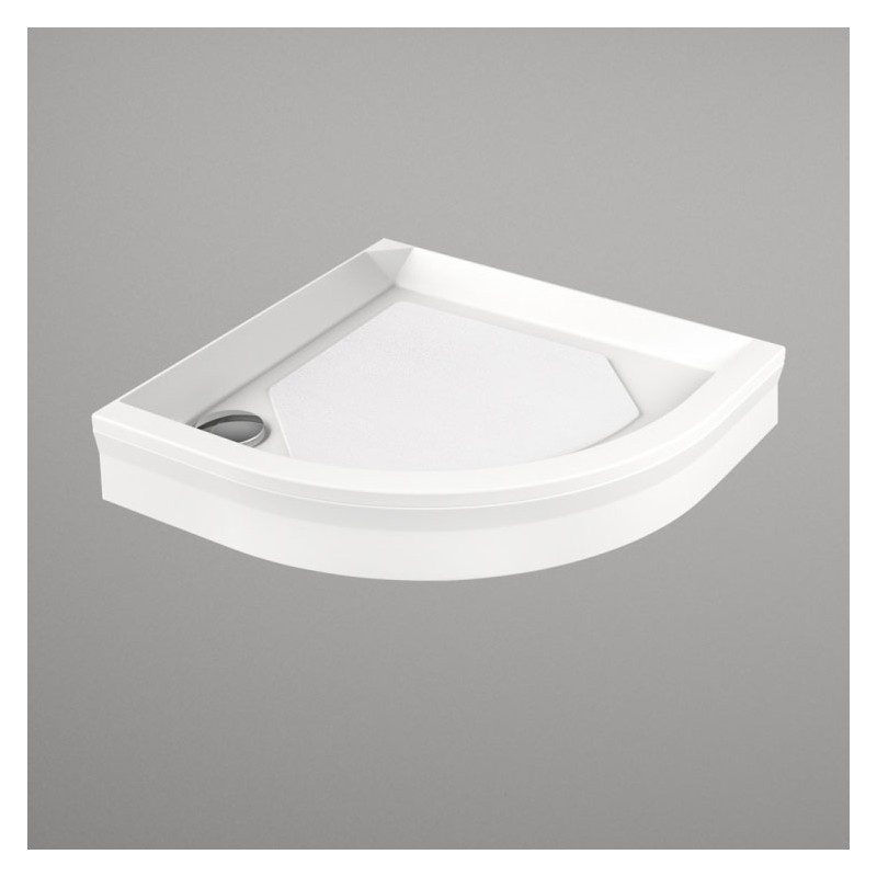 Paliktnis CLASSIC RO90R550 balts ar paneli BEZ sifona