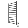 MARIO Dvieļu žāvētājs LEED elektrisks 1170x530mm melns matēts