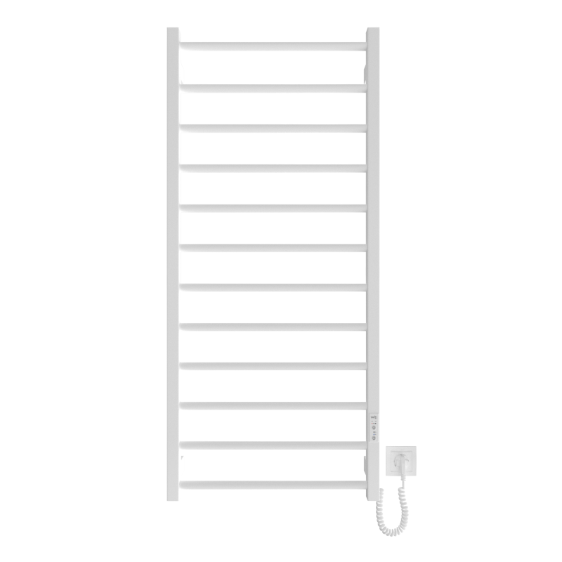 MARIO Dvieļu žāvētājs LEED elektrisks 1170x530mm balts matēts