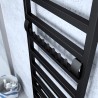 Dvieļu žāvētājs TERMA VIVO 1150x500mm krāsa heban