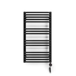 Dvieļu žāvētājs TERMA A01 1060/530mm melns matēts ar sildelementu MOA 600W
