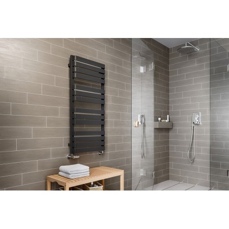 Dvieļu žāvētājs TERMA WARP T 785x500cm,RAL9005 melns matēts