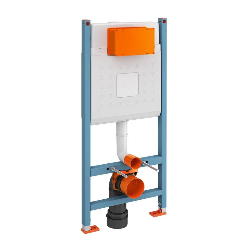 WC rāmis VITRA V-FIX CORE 3/6L ar stiprinājumiem