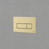WC VITRA LOOP Square taustiņš, Brushed Gold