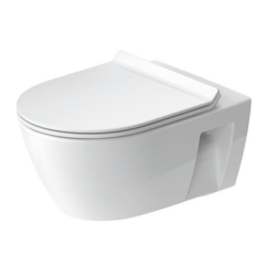 WC Duravit No.1 Rimless piekaramais ar soft close vāku, balts