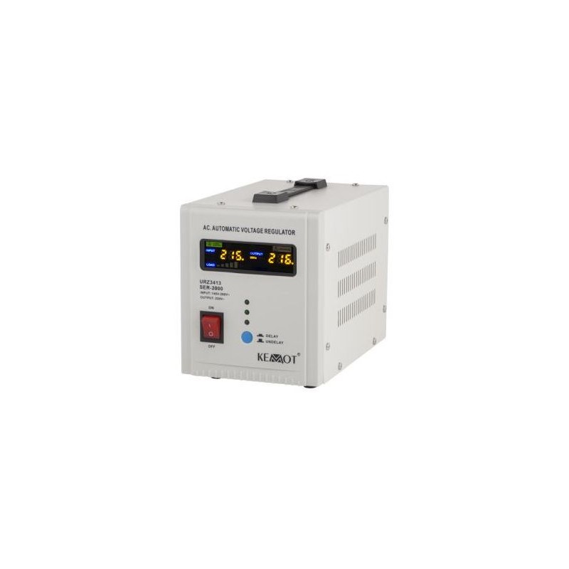 URZ 3413 Vienas fāzes sprieguma stabilizators 230Vac 2000VA
