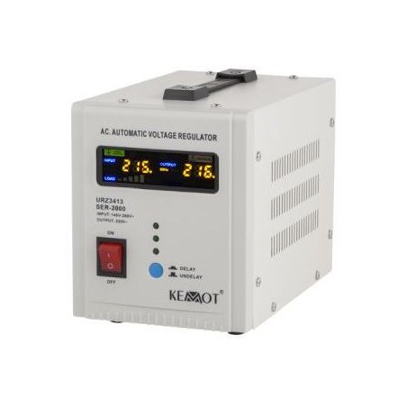 URZ 3413 Vienas fāzes sprieguma stabilizators 230Vac 2000VA