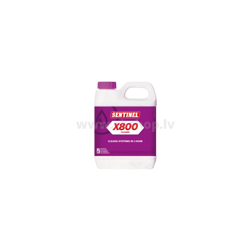 Piedeva ātrai tīrīšanai un nogulšņu noņemšanai SENTINEL X800 Fast Acting Cleaner, 1L, kastē 12gb.