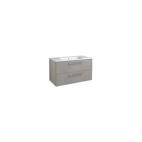 Mēbele ar izlietni JOY 91x46cm concrete / taupe