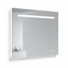 KAME SMART spogulis ar LED apgaismojumu, sensoro slēdzi, apsildi un bluetooth skaļruni, 100x80cm
