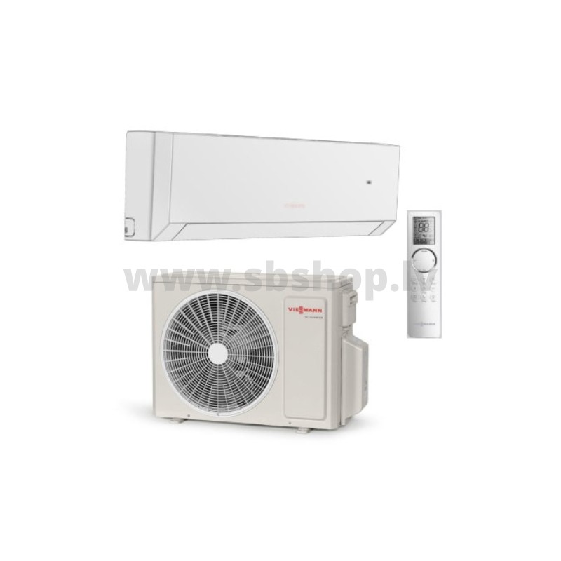 Viessmann Vitoclima 230-S Dynamic 5,1kW kondicionieris WIFI+MI+UVC lampa