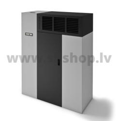 Granulu kamīns ar gaisa apsildi Eva Calor DUNA 20,5 kW