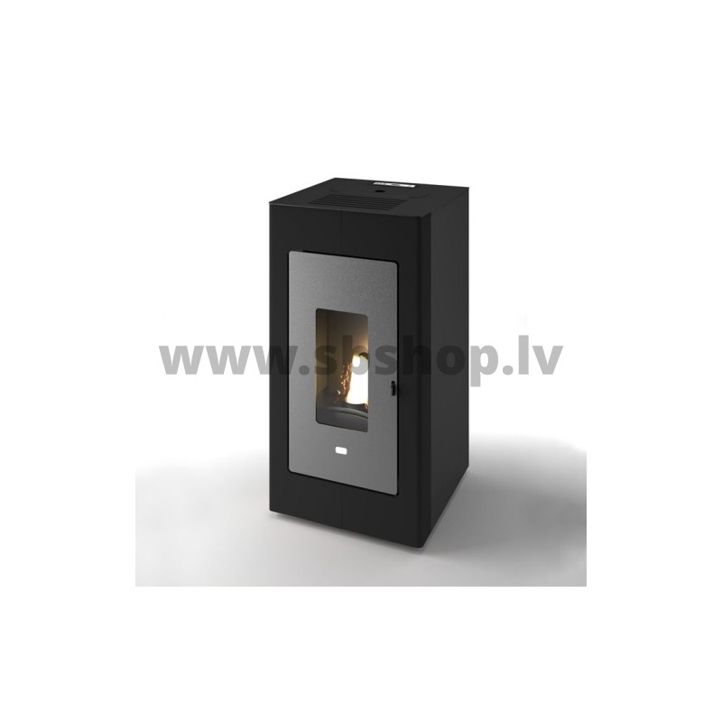 Granulu kamīns Eva Calor HYDRO LUISA 12.5 kW + melna