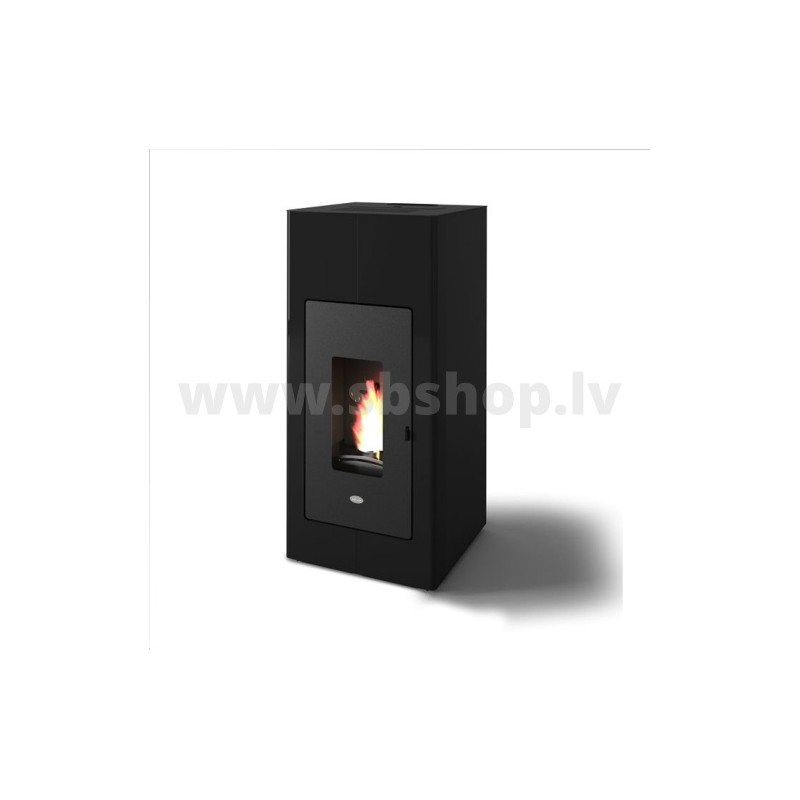 Granulu kamīns Eva Calor ILARIA 17,5kW melns