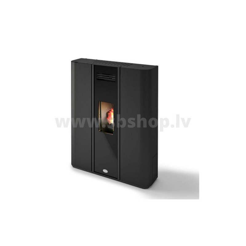 Granulu kamīns Eva Calor DIVA NEW 9,4kW melns