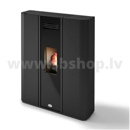 Granulu kamīns Eva Calor DIVA NEW 9,4kW melns