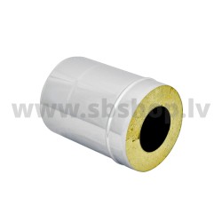 PRO Skursteņa Izolēta caurule 1000mm D115/220, pulēta
