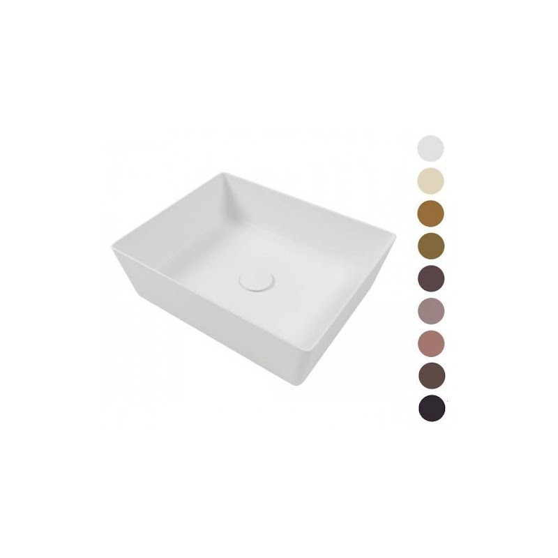 Izlietne HAPPY HOUR 11:00S, 50x38x15cm, balta