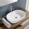 Izlietne HAPPY HOUR 12:00S, 57x38x15cm, balta
