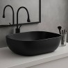 Izlietne HAPPY HOUR 12:00S, 57x38x15cm, black matt