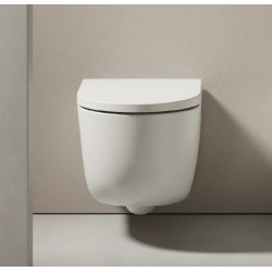 HATRIA FUTURA pods piekarināms ar Soft Close SLIM vāku AKCIJA VORTEX skalošas sistēma, rimless