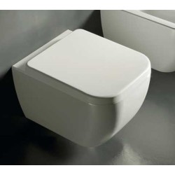 HATRIA BIANCA Rimless pods piekakarināms ar Soft Close vāku
