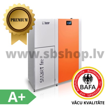 HKS LAZAR granulu katls 41kW 440L ar pelnu izvadīšanu