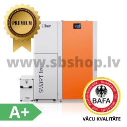 Smartfire HKS LAZAR granulu katls 41kW 150L ar pelnu izvadīšanu