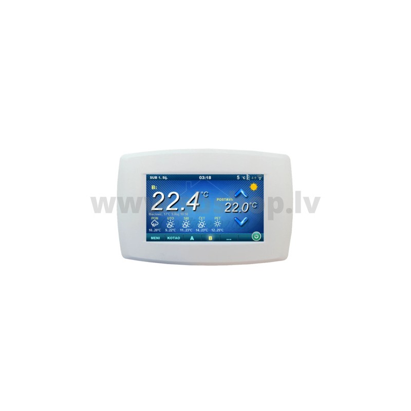 Istabas temperatūras korektors CSK Touch (Pel-Tec/BioTec-L), bezvadu