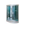Tvaika dušas kabīne AE006L 1300x800x2150mm CRW labais stūris