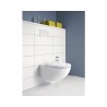 Pods ar SC vāku Architec Rimless, stiprināms pie sienas 365x575 mm, balts