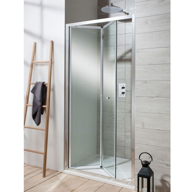 Dušas durvis Burlington BIFOLD 1000mm, divkāršās