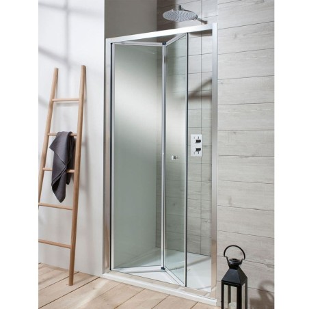 Dušas durvis Burlington BIFOLD 1000mm, divkāršās