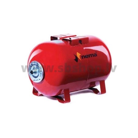 Hidrofors NEMA NEQ 50L, 10bar, 1 horizontāls, BUTYL