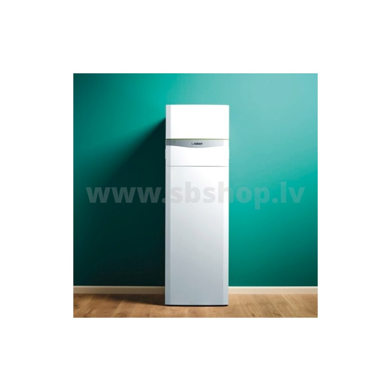 VAILLANT Siltumsūknis zeme-ūdens flexoCOMPACT VWF 118/4 230V 12,7kW ar iebūvētu 185L boileri