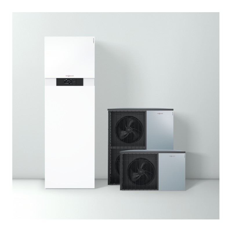 Viessmann Vitocal 222-S siltumsūknis 10.1kW (6,4-14.7) Komplekts (7648742+7904778+7638917) bez dzesēšanas