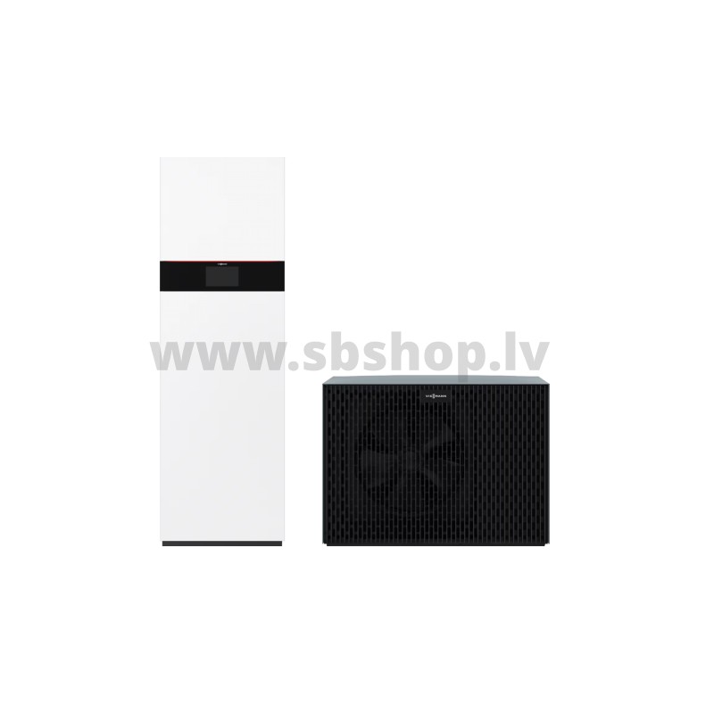 Viessmann Vitocal 222-S One Base siltumsūknis 6.4kW (2,6-9kW) ar dzesēšanas funkciju un AC