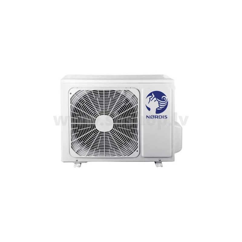 Nordis ārējais multizonas bloks 4.10/4,31kW, R32, -25C* līdz 2 iekšējiem blokiem